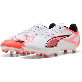 Resim Puma Ultra 5 Play FG/AG (10816901) | Beyaz Turuncu 