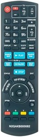 Resim AULCMEET N2QAKB000082 Yedek Uzaktan Kumanda Panasonic Full HD 1080p Blu-ray HDMI Player DMP-BDT100GN DMP-BD65GN DMP-BDT100GNK DMP-BD45 DMP-BD65 ile Uyumlu 