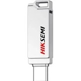 Resim HIKSEMI E327C USB 3.2 Dual 32 GB Taşınabilir Bellek - Gri 