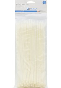 Resim Günsan Beyaz 100'lü Kablo Bağı (25cm x 3.6mm) 