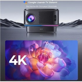 Resim Havit 4K Desteği Otomatik Netleme 5ghz Wifi Kablosuz bağlantı Google Lisanslı Premium Projeksiyon Cihazı 