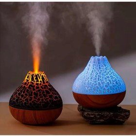 Resim busstier Santorini Volkan Temalı Ultrasonik Aromaterapi Hava Nemlendirici - 300 ml 