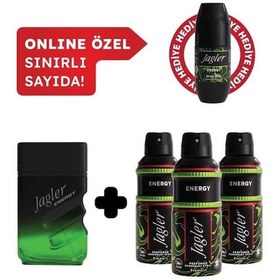 Resim Jagler Energy Erkek Avantajlı Set Roll Hediyeli 