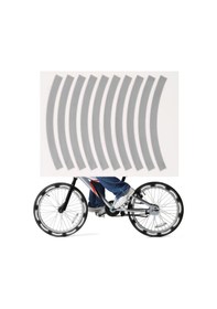 Resim Tenfowee Çocuk Denge Bisikleti İçin Parlak Yansıtıcı Bant - Çok Renk Seçeneği Siyah 