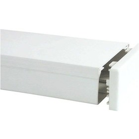 Resim Mutlusan 10 Adet 100x50 Mm Uç Tapa Kablo Kanalı İçin 