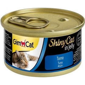 Resim Gimcat ShinyCat Ton Balıklı Konserve Yetişkin Kedi Maması 70 G 
