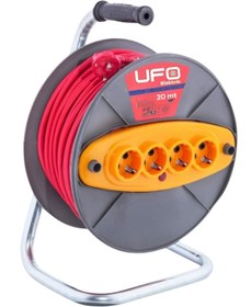 Resim UFO Makara uzatma kablosu plastik 20 metre 3x2.5 kablolu 