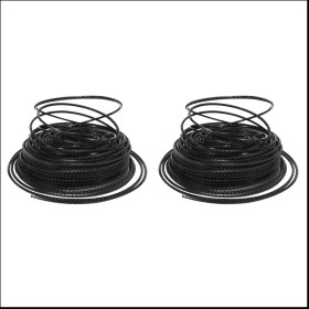 Resim Explosion1 2x Tutulmuş Ağır Hizmet Düzeltme Hattı 3mm x 50M Naylon Strimmer Teli Düşük Gürültü Düzeltme Dizesi Üzerinde Yetişkin Çim Için (Yurt Dışından) 