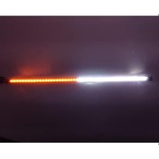 Resim Off Road Çakarlı Led Koyu Turuncu-beyaz Çift Renk 24 Modlu Kumand 
