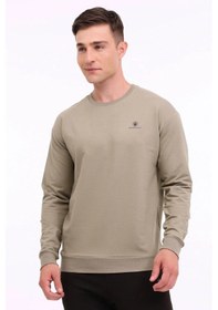 Resim Lumberjack 4w Mb Sn75 C Neck Sw 4pr Sweatshırt 001 Haki 