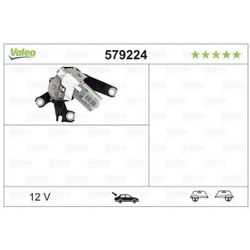 Resim Valeo 579224 Silecek Motoru Arka 206 97- 536949750 