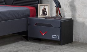 Resim Gamer Modern Genç Odası Takımı - Olsun / Olmasın 