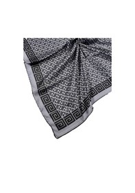 Resim Mim Eşarp Mısırlı Eşarpları Silky Cocoon Eşarp 105 X 105 Cm - Siyah - Gri 