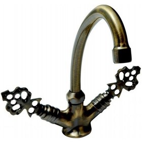 Resim Antik Osmanlı Kuğu Mutfak Eviye Bataryası 