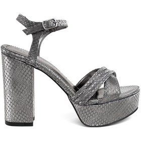 Resim Miss Park Moda Pm08 K2044 Kadın Platform Ayakkabı Platin-platin Platin 