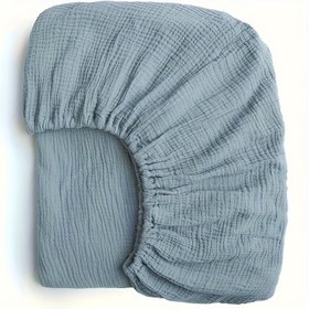 Resim Standart Bebek Beşiği Yatak İçin Muslin Beşik Çarşafları (71.12 X 132.08 cm), Erkek ve Kız Çocuklar İçin Yumuşak ve Nefes Alabilir. Cadılar Bayramı, Noel, Yeni Yıl Hediyeleri 
