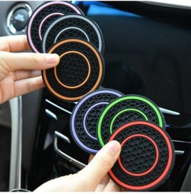 Resim Büro Ev Ofis Arabası İçin Araç İçi Bardak Tutucu Oto Düzenleme Matı 