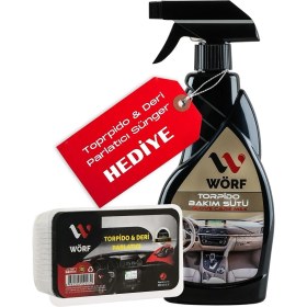 Resim Wörf Oto Torpido Parlatıcı Bakım Sütü 500 ml & Parlatıcı Sünger Hediyeli 
