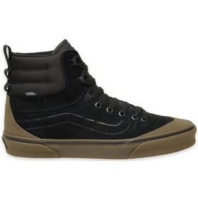 Resim Vans Ashwood Hi Erkek Spor Ayakkabı Vn000cxvb9m1 Siyah Siyah 