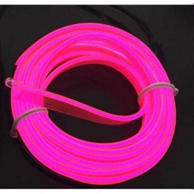 Resim Araç İçi Neon Aydınlatma Pembe 1 Metre 