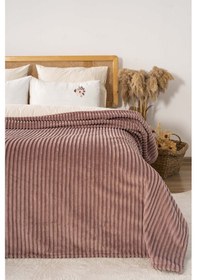 Resim Rivaistanbul Rose Gloria Wellsoft Çift Kişilik Battaniye Gül Kurusu 