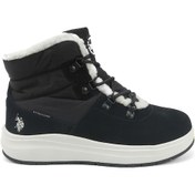 Resim U.s. Polo Assn. Momo 5pr Siyah Kadın Sneaker Bot Siyah 