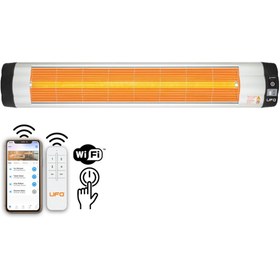 Resim UFO Lorem 3000W Mobil Uyumlu ve Uzaktan Kumandalı Isıtıcı 