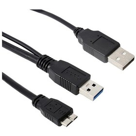 Resim Taşınabilir Hardisk Micro Usb 3.0 Y Kablosu Hdd Bağlantı 4574A 
