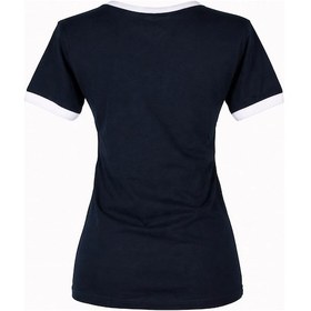 Resim Trender Basic Biyeli O Yaka Lacivert Kadın T-shirt 26ydt1000001 