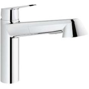 Resim Grohe Eurodisc Cosmopolitan Tek Kumandalı Spiralli Eviye Bataryas Grohe