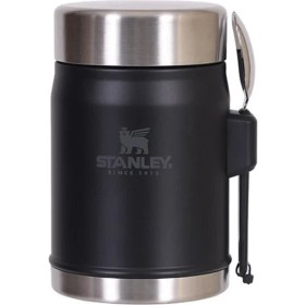 Resim Stanley Kaşıklı Yemek Termosu Matte Black 0,40 L 