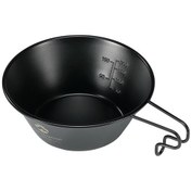 Resim Reedark Kampçılar İçin Paslanmaz Çelik Ölçekli Yemek Kasesi Seti - Taşınabilir Ve Hafif Siyah 