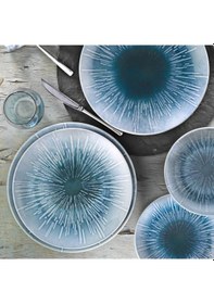 Resim Kütahya Porselen Teos 24 Parça Yemek Seti Krem Nano 5-Dg35 