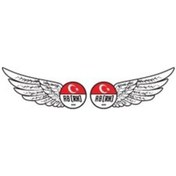 Resim Bay Etiket Bt27 Reflektif Ab Rh Negatif Kan Grubu Sticker Seti 