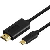 Resim Qgeem Type-c (usb-c) To Hdmı Dönüştürücü Görüntü Ve Ses Aktarma Kablosu 4k 30hz (3 Metre) 