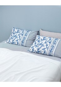 Resim Madame Coco Mathilda Çift Kişilik Pamuklu Ecocell Düz Pike Takımı - Beyaz 8684427024935 Beyaz 