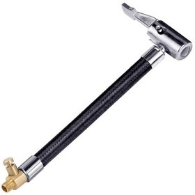 Resim Dianziye Motosiklet Lastik Hava Borusu - 10cm Uzunlukta, Deflat Fonksiyonu, Kauçuk Ve Metal Malzeme, Çoğu Araç İçin Uygun 