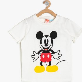 Resim Erkek Bebek Disney Lisanslı Baskılı Tişört 