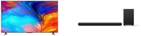 Resim TCL 50P635 50 inç 4K UHD LED Google TV + TCL S643W 3.1 KANAL 240W SOUNDBAR 