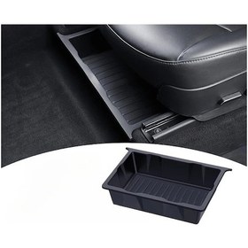 Resim Dashanshop Siyah Abs Dayanıklı Koltuk Altı Saklama Organizer Gizli Bölmeli Pratik Kurulum 