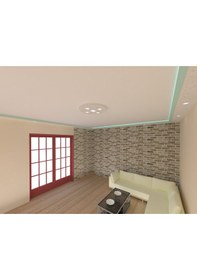 Resim Motifpiyer Tavan Spot Göbek Tsg-17-y-56 Cm Çap 