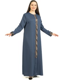 Resim derin store Kadın Nakış Detaylı, Dubai Modern Maxi Ferace 