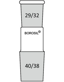 Resim Cam Küçültme Adaptörü 29 32 - 40 38 Şilifli 