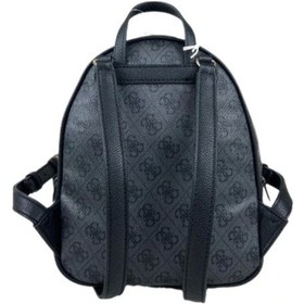 Resim Guess Kadın Siyah Manhattan Sırt Çantası Antrasit 