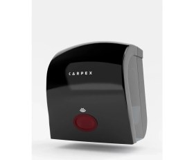 Resim Carpex Sensörlü Kağıt Havlu Makinesi Havlu Dispenseri Siyah 
