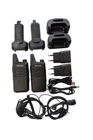 Resim Tekcom EL6 TELSİZ 2'Lİ FUL SET+KULAKLIK 