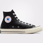 Resim Converse Chuck 70 Leather Kadın Siyah Sneaker 