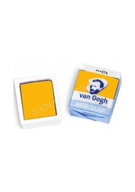 Resim Talens Van Gogh 1/2 Tablet Sulu Boya 270 Azo Yellow Deep 