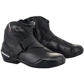 Resim Alpinestars Smx-1 R V2 Korumalı Motosiklet Botu Siyah 