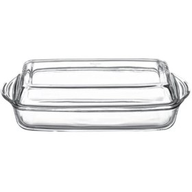 Resim Paşabahçe Borcam Diktörtgen Tencere 2000 cc Cam Kapaklı Tasarım 